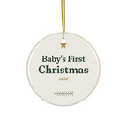 Baby's First Christmas 2026 Ceramic Ornament