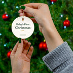 Baby's First Christmas 2026 Ceramic Ornament