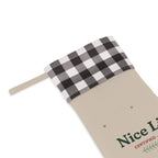 Nice List Certified 2026 Christmas Stocking