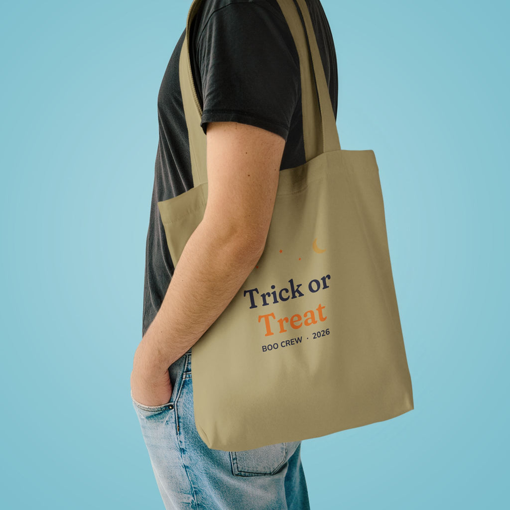 Trick or Treat Boo Crew Halloween Tote Bag