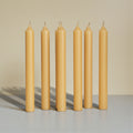 Dining candle beeswax 22x220mm bundle of 7