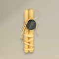 Dining candle beeswax 22x220mm bundle of 3
