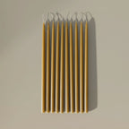Taper candle beeswax 500mm