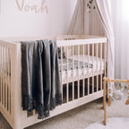 Luxury Bamboo Throw Blanket - Charcoal