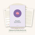The Calm Brain Planner – ADHD-Friendly Undated Daily Planner