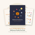 Halloween Family Fun Pack – Kids' Bingo, You've Been Booed Kit, Mazes & Party Planner (Printable)