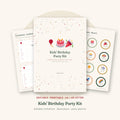 Kids' Birthday Party Kit – Editable Invitations, Decorations & Party Planner Printable