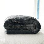 Cloud Plush Soft Throw Blanket - Charcoal Grey