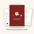 Letter from Santa & Nice List Pack – Editable Printable